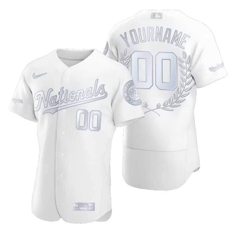 Nationals Customized White Nike Flexbase Fashion Jersey,We sell and wholesale Nationals Customized White Nike Flexbase Fashion Jersey on line form chian!
